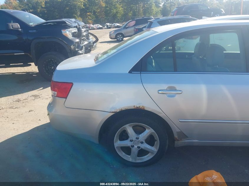 2006 Hyundai Sonata Gls V6/Lx V6 VIN: 5NPEU46FX6H072932 Lot: 43243894