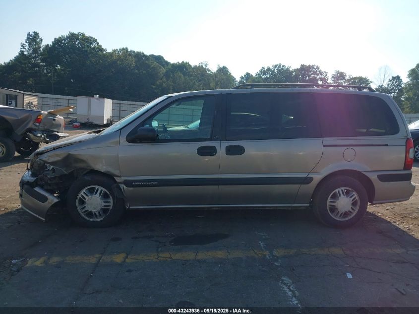 1999 Chevrolet Venture VIN: 1GNDX03E1XD127032 Lot: 43243936