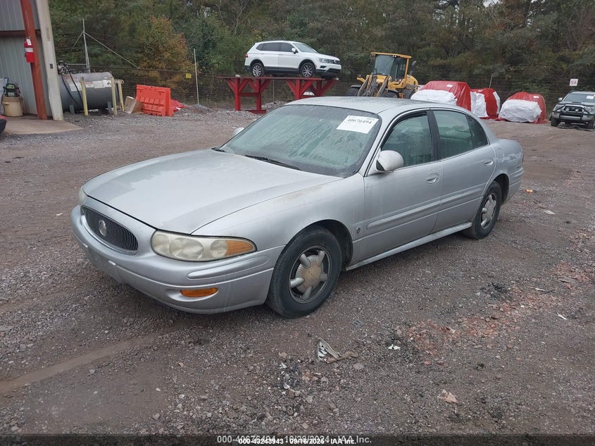 2000 Buick Lesabre Custom silver sedan gasoline 1G4HP54K2Y4198989 photo #3