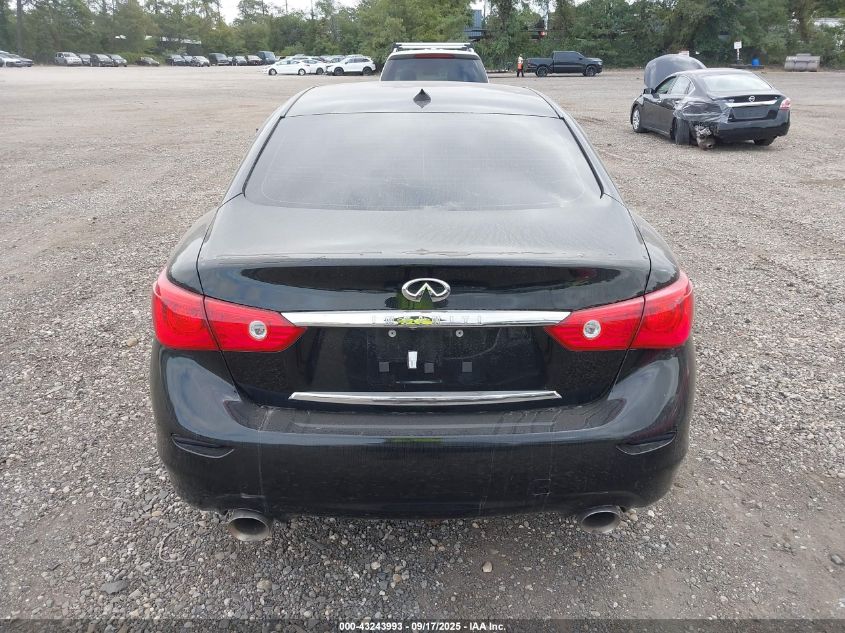 2014 Infiniti Q50 VIN: JN1BV7AR9EM703499 Lot: 43243993