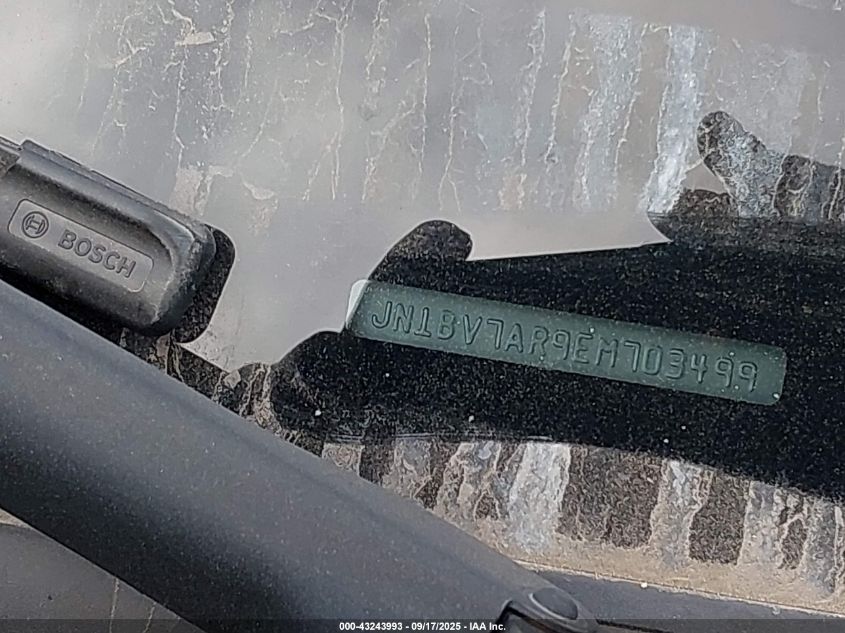 2014 Infiniti Q50 VIN: JN1BV7AR9EM703499 Lot: 43243993