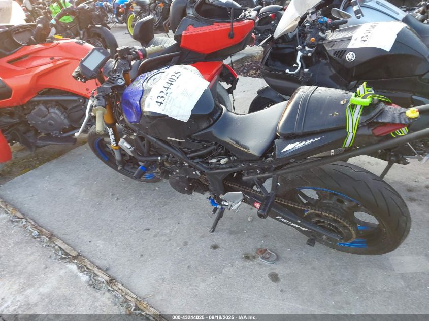 2020 Yamaha Yzfr3 A VIN: MH3RH18Y1LK003595 Lot: 43244025