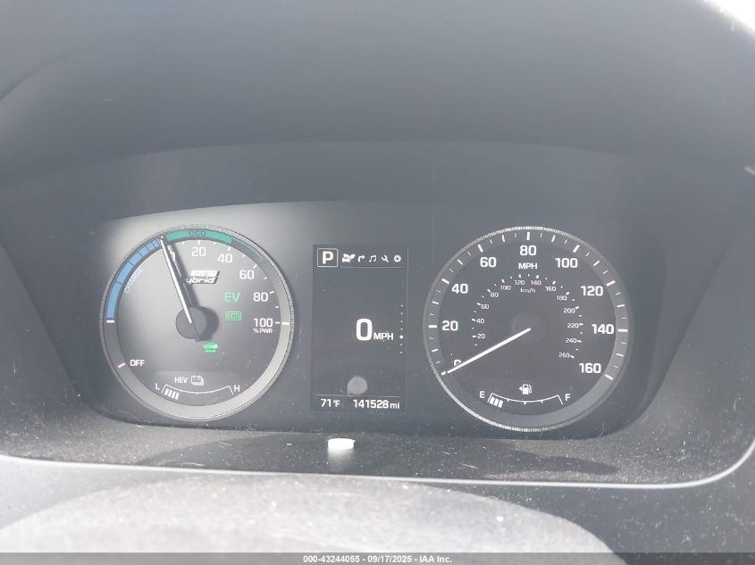 2016 Hyundai Sonata Plug-In Hybrid VIN: KMHE14L21GA022368 Lot: 43244055