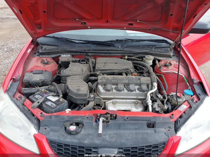 2004 Honda Civic Lx VIN: 1HGEM22514L010802 Lot: 43244135