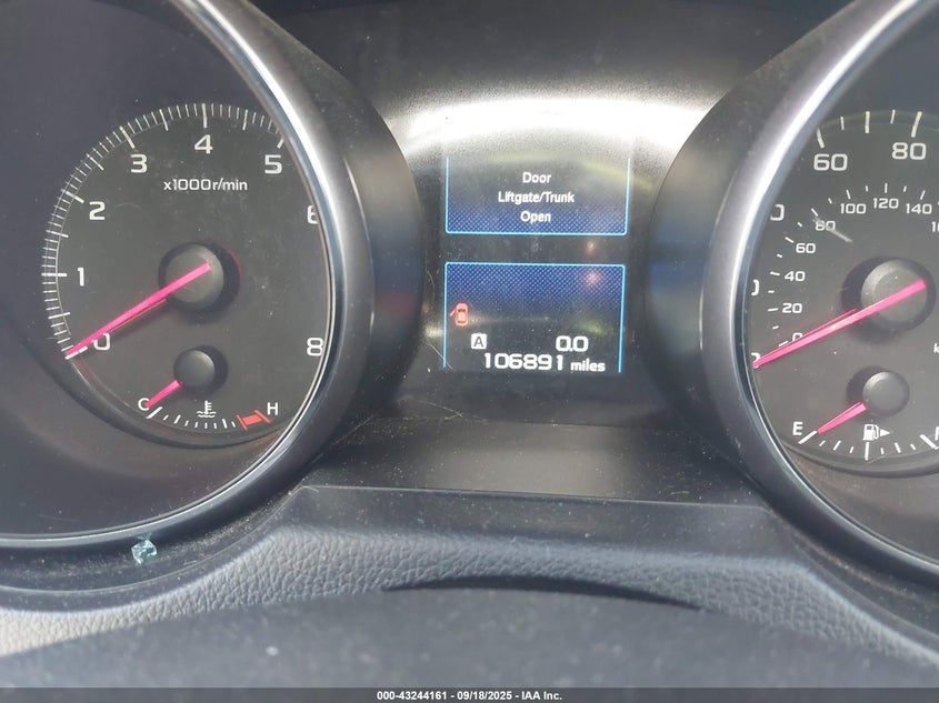 2015 SUBARU OUTBACK 2.5I - 4S4BSBAC7F3222710