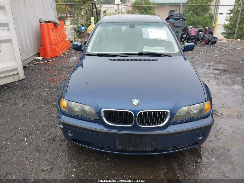 2004 BMW 3 Series VIN: WDAET37404NJ96731 Lot: 43244202