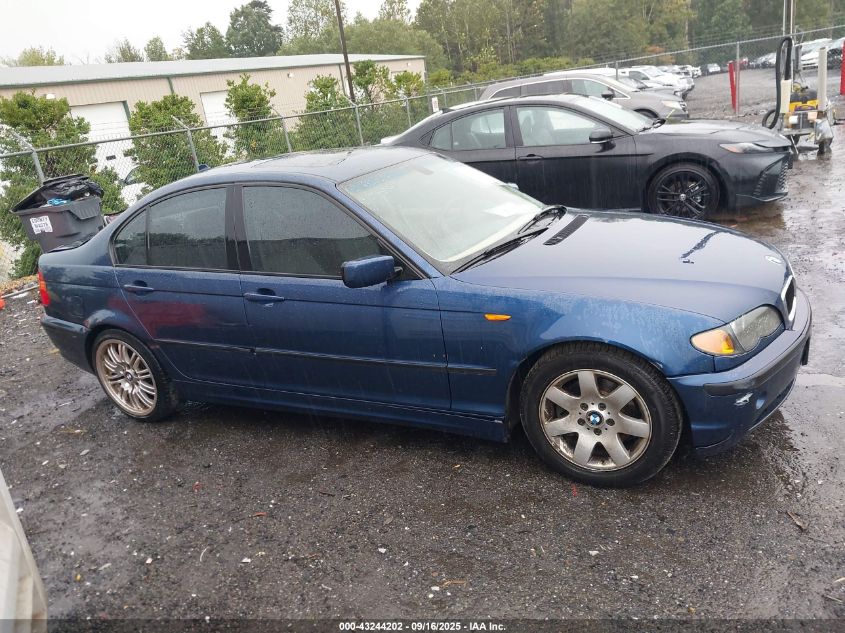 2004 BMW 3 Series VIN: WDAET37404NJ96731 Lot: 43244202