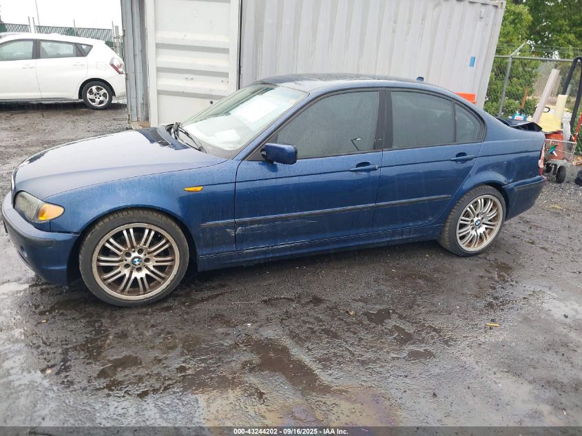 2004 BMW 3 Series VIN: WDAET37404NJ96731 Lot: 43244202