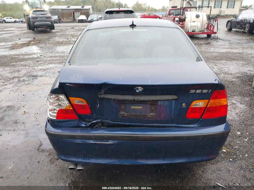 2004 BMW 3 Series VIN: WDAET37404NJ96731 Lot: 43244202
