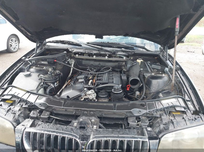 2006 BMW X3 3.0I VIN: WBXPA934X6WG91208 Lot: 43244226