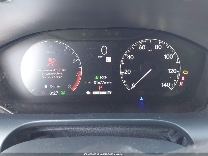 2024 Honda Hr-V Awd Lx VIN: 3CZRZ2H36RM777584 Lot: 43244232