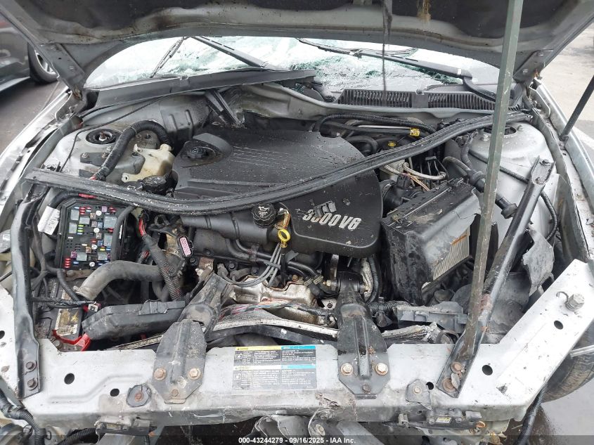 2006 Chevrolet Impala Lt VIN: 2G1WT58KX69225067 Lot: 43244279