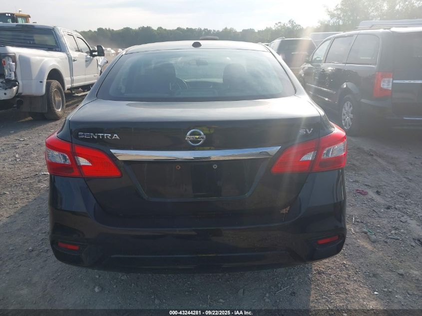 2018 Nissan Sentra Sv VIN: 3N1AB7AP6JY238805 Lot: 43244281
