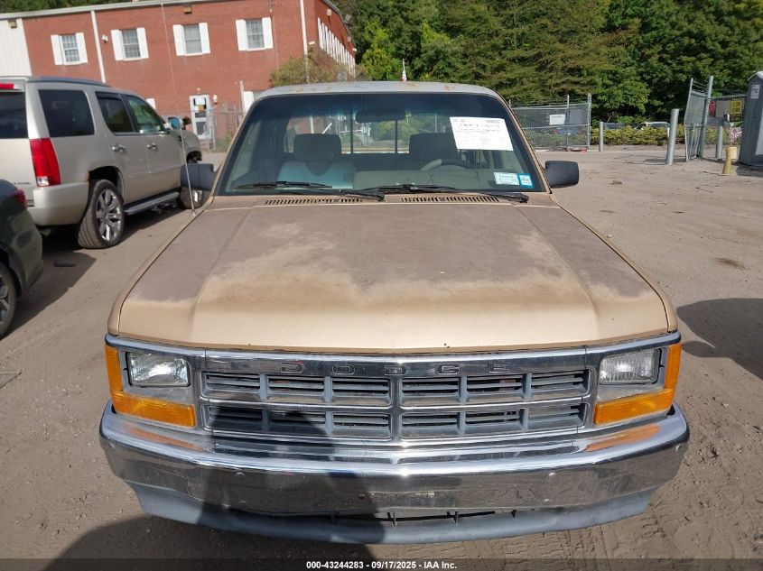 1991 Dodge Dakota VIN: 1B7FL23XXMS306042 Lot: 43244283
