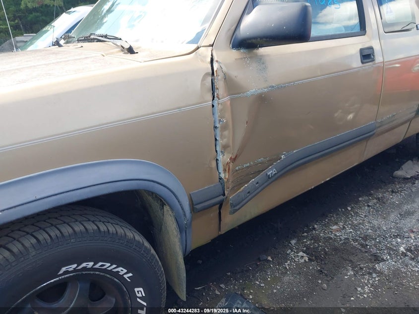 1991 Dodge Dakota VIN: 1B7FL23XXMS306042 Lot: 43244283