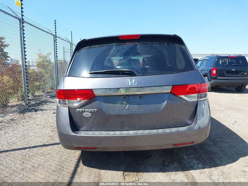 2015 Honda Odyssey Ex VIN: 5FNRL5H48FB022177 Lot: 43244312