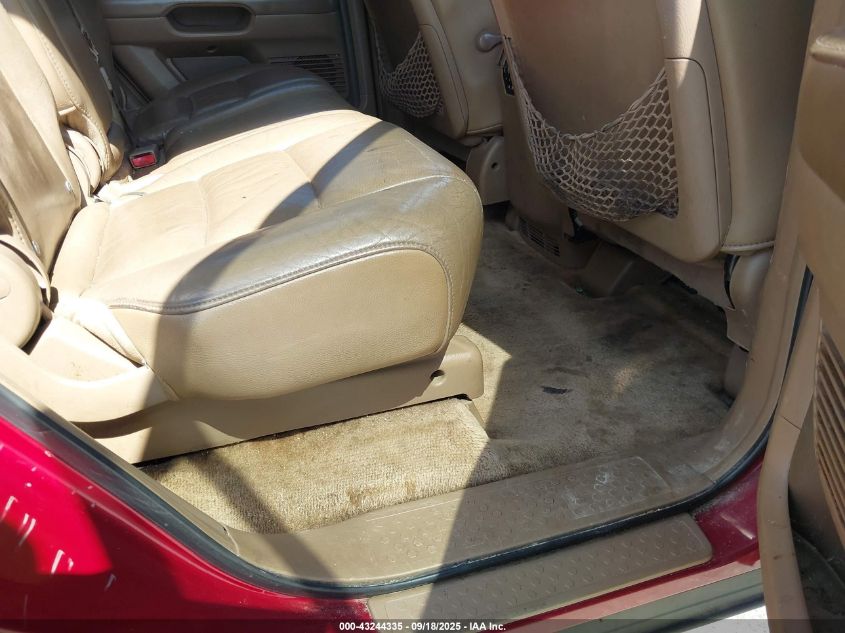 2006 Honda Pilot Ex-L VIN: 5FNYF28676B000593 Lot: 43244335