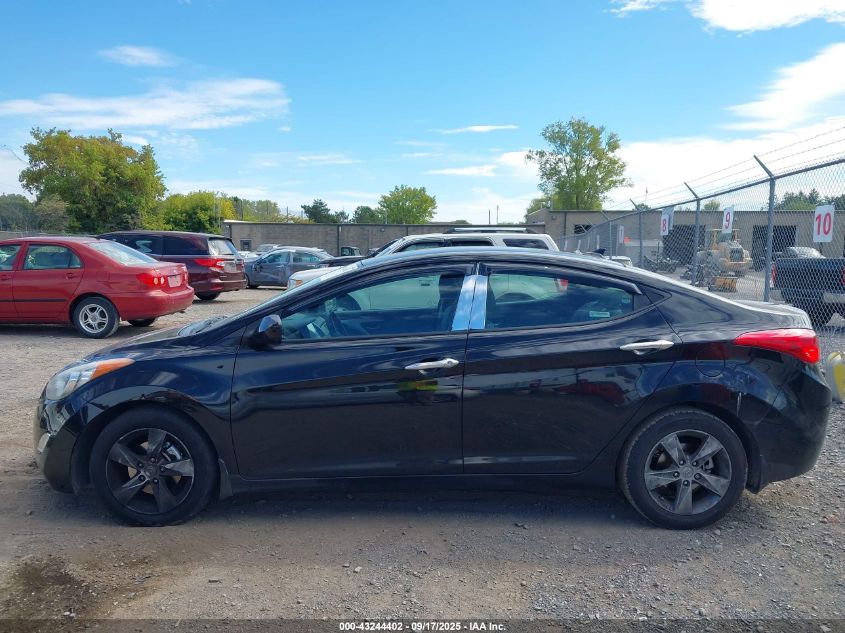 2012 Hyundai Elantra Gls VIN: 5NPDH4AE0CH133280 Lot: 43244402