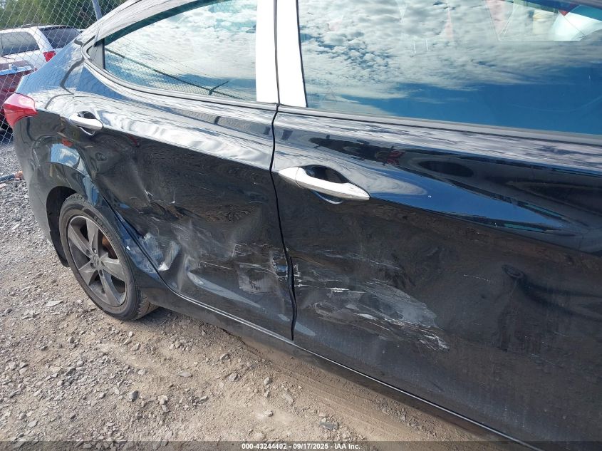 2012 Hyundai Elantra Gls VIN: 5NPDH4AE0CH133280 Lot: 43244402