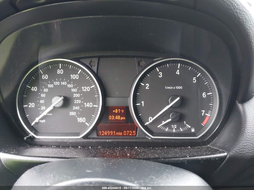 2011 BMW 128I VIN: WBAUP9C52BVL89574 Lot: 43244415