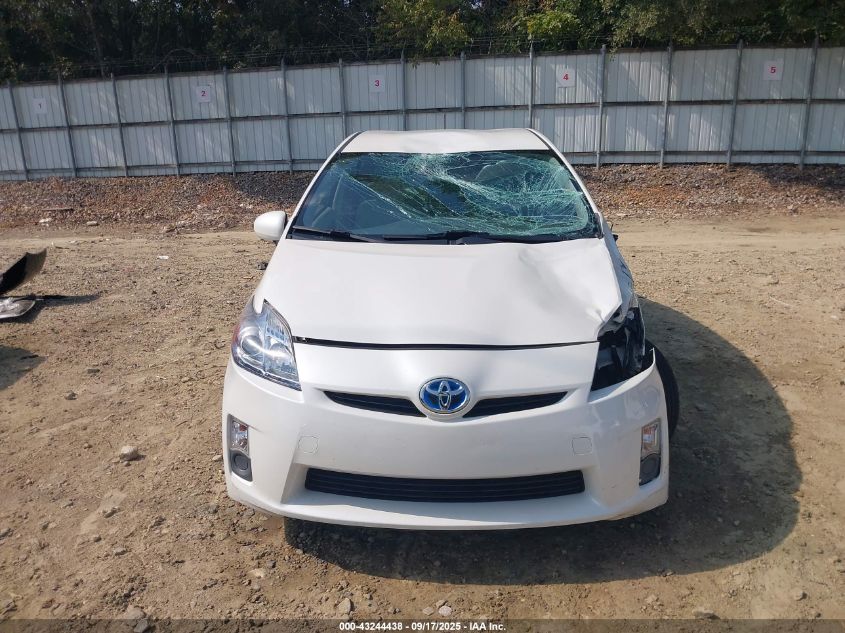 2011 Toyota Prius Two VIN: JTDKN3DU0B5319879 Lot: 43244438