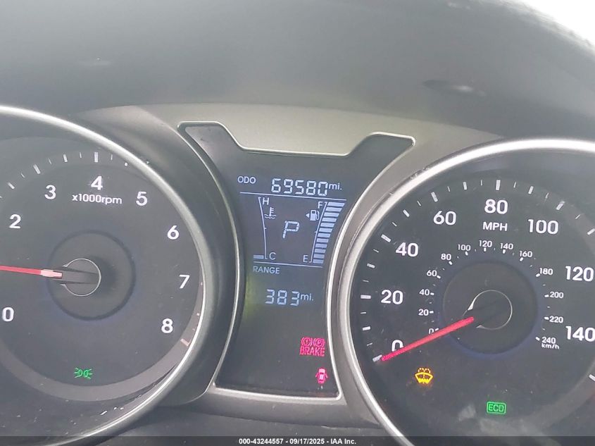 2016 Hyundai Veloster VIN: KMHTC6AD4GU262613 Lot: 43244557