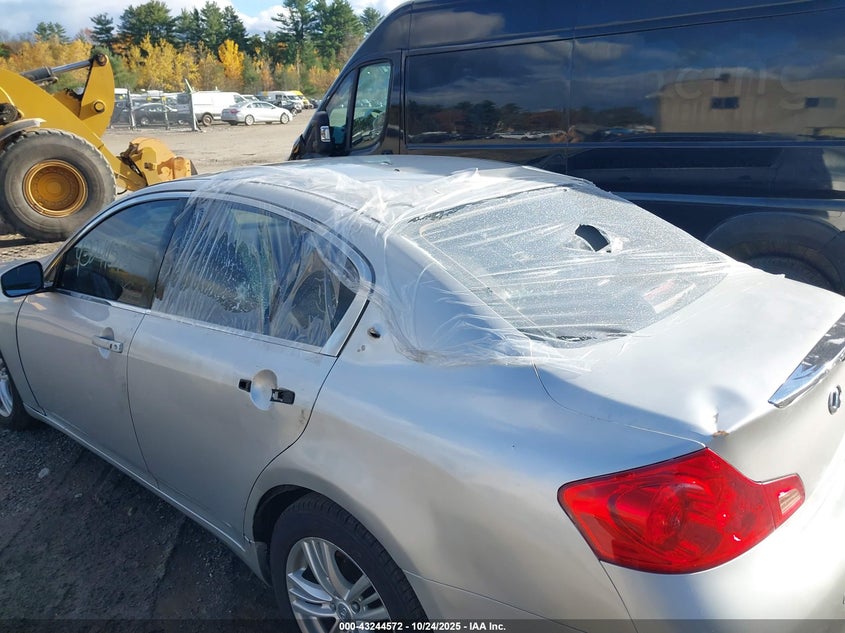 2012 Infiniti G37X VIN: JN1CV6AR3CM974098 Lot: 43244572