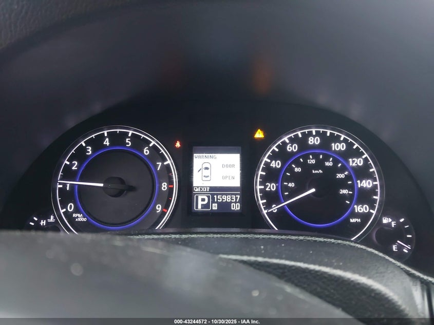 2012 Infiniti G37X VIN: JN1CV6AR3CM974098 Lot: 43244572