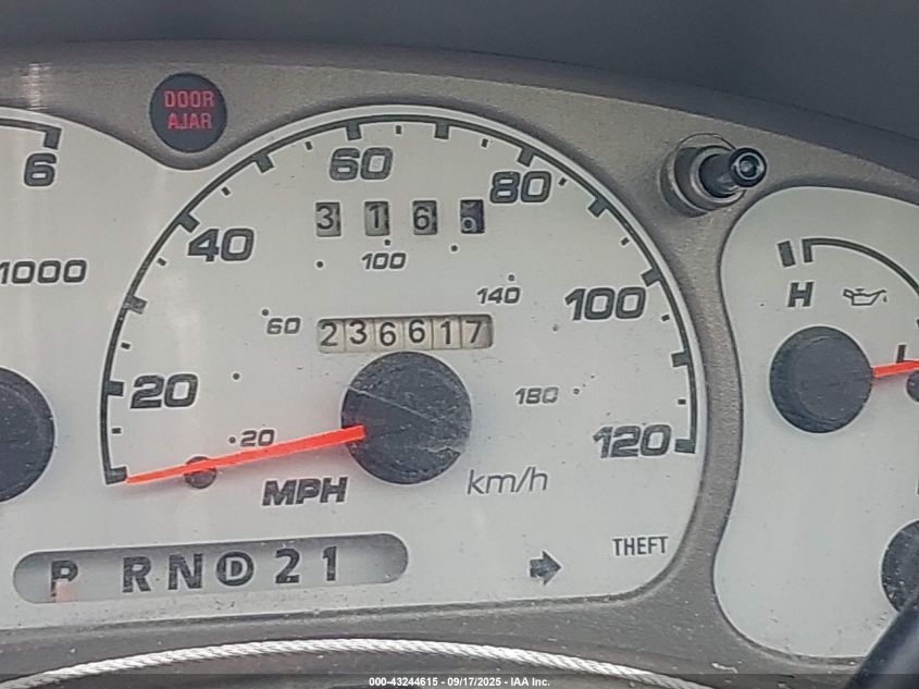 2003 Ford Explorer Sport Trac Xls/Xlt VIN: 1FMZU67E63UB37033 Lot: 43244615