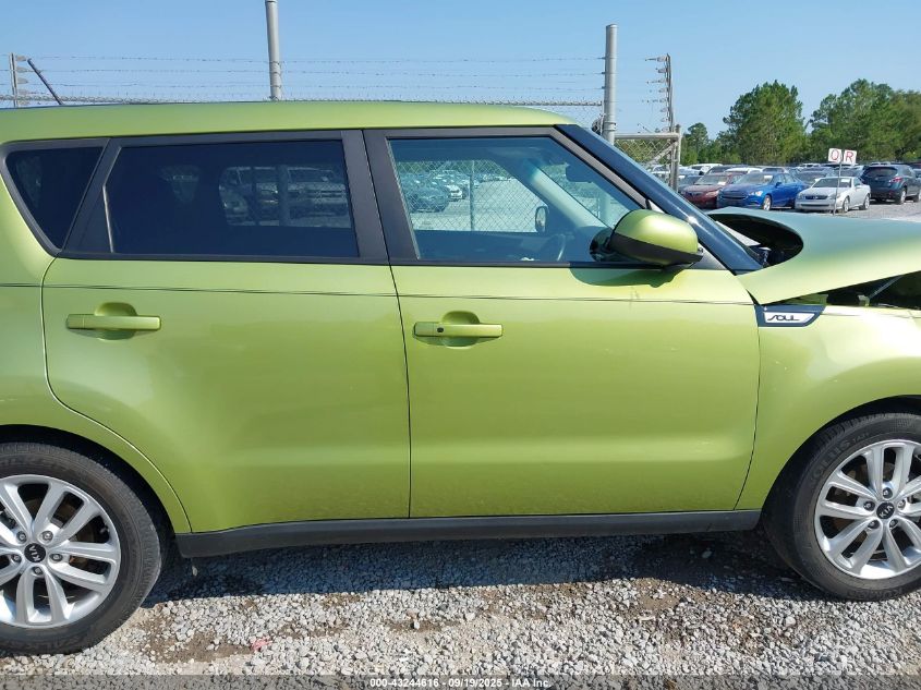 2017 Kia Soul + VIN: KNDJP3A51H7880625 Lot: 43244616