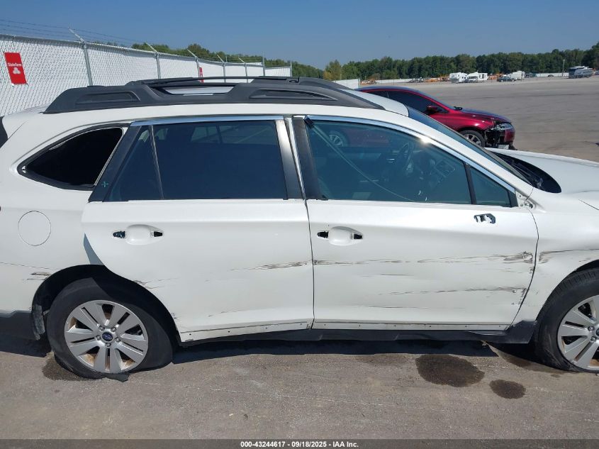 2019 Subaru Outback 2.5I Premium VIN: 4S4BSAFCXK3335712 Lot: 43244617