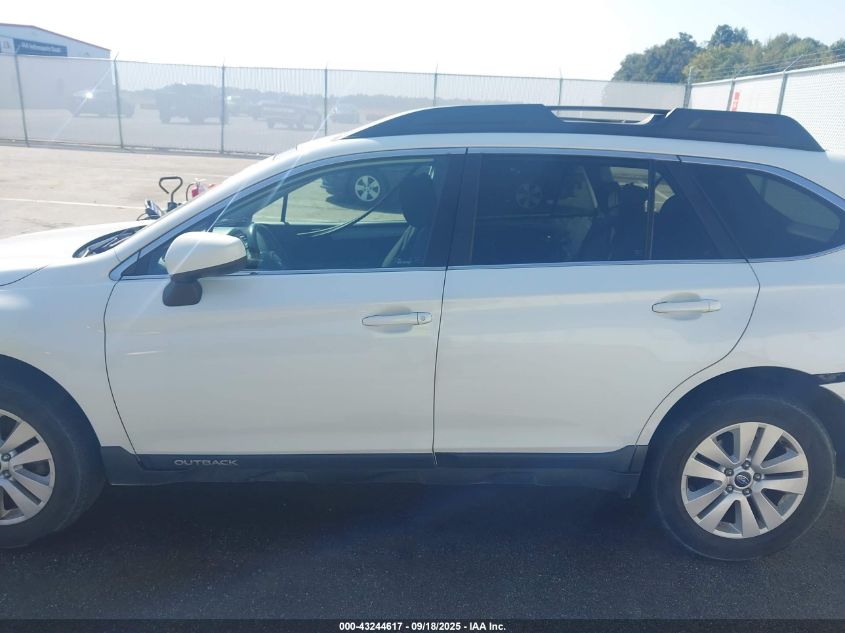 2019 Subaru Outback 2.5I Premium VIN: 4S4BSAFCXK3335712 Lot: 43244617