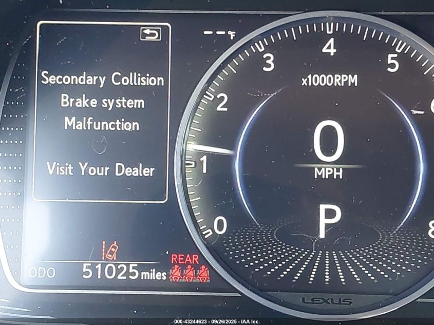 2020 Lexus Es 350 VIN: 58ADZ1B13LU068619 Lot: 43244623