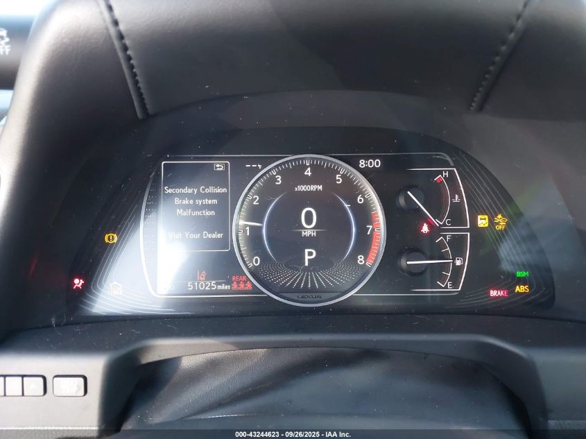 2020 Lexus Es 350 VIN: 58ADZ1B13LU068619 Lot: 43244623