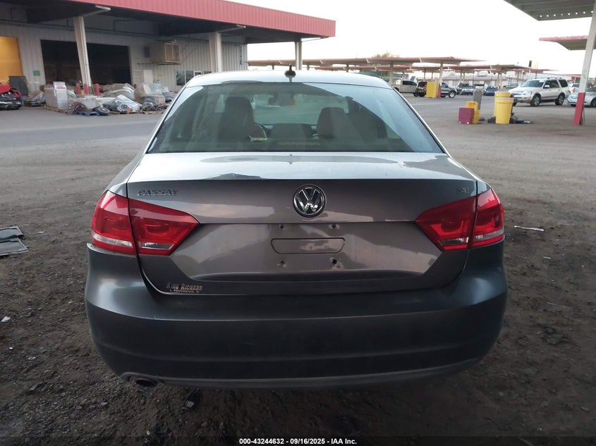 2012 Volkswagen Passat 2.5L Se VIN: 1VWBP7A37CC050383 Lot: 43244632