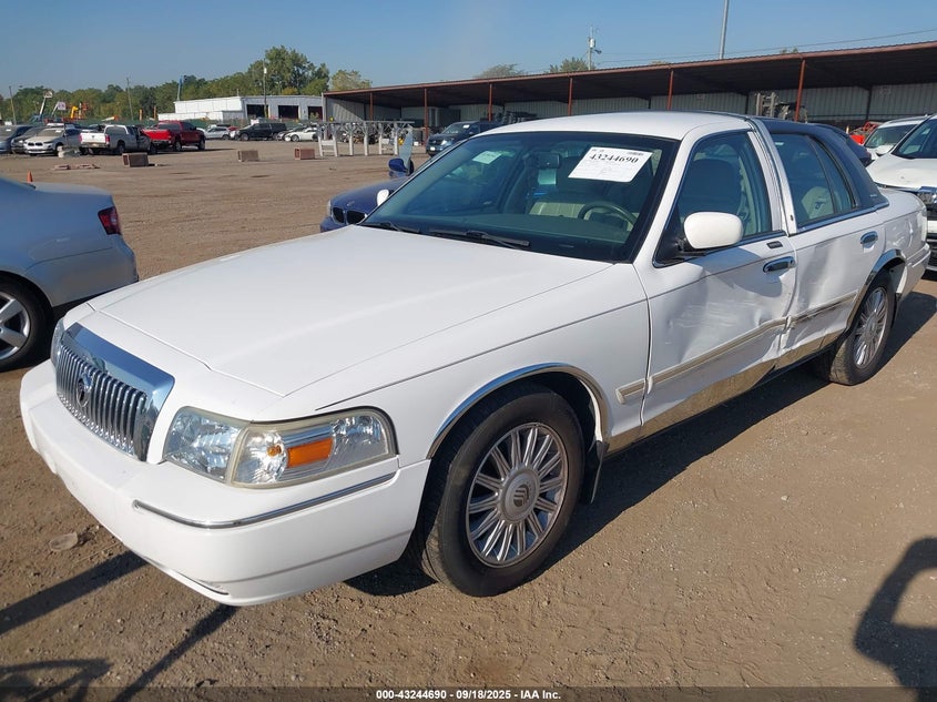Vin: 2mebm7fv9ax622896, lot: 43739234, mercury grand marquis ls (fleet only) 20102