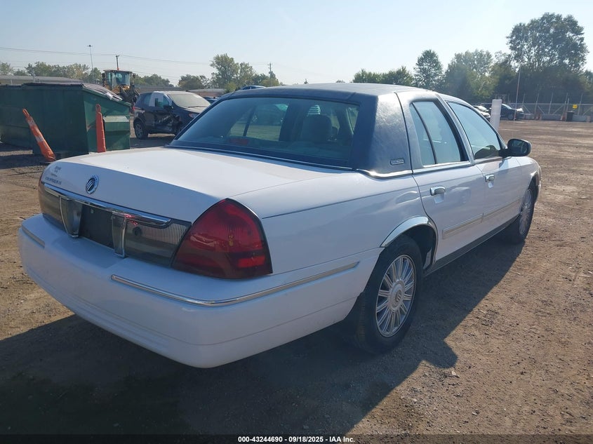 Vin: 2mebm7fv9ax622896, lot: 43739234, mercury grand marquis ls (fleet only) 20104