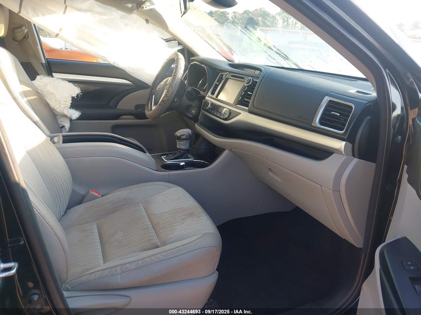 2018 TOYOTA HIGHLANDER LE PLUS - 5TDZZRFH9JS240550