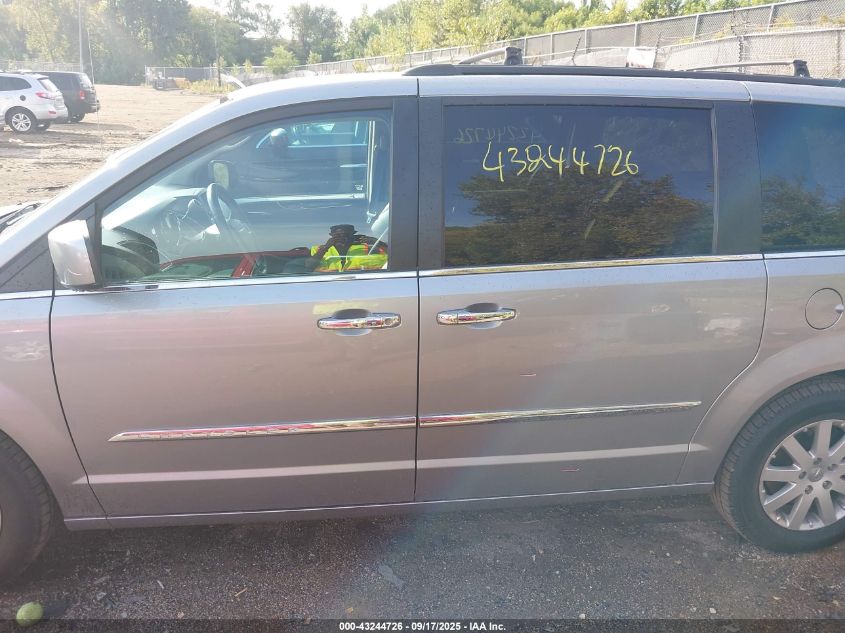 2016 Chrysler Town & Country Touring VIN: 2C4RC1BG3GR128957 Lot: 43244726