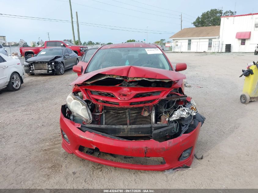 2011 Toyota Corolla S VIN: 2T1BU4EE9BC700195 Lot: 43244780