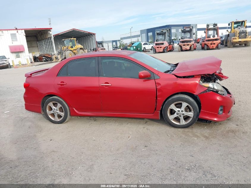 2011 Toyota Corolla S VIN: 2T1BU4EE9BC700195 Lot: 43244780