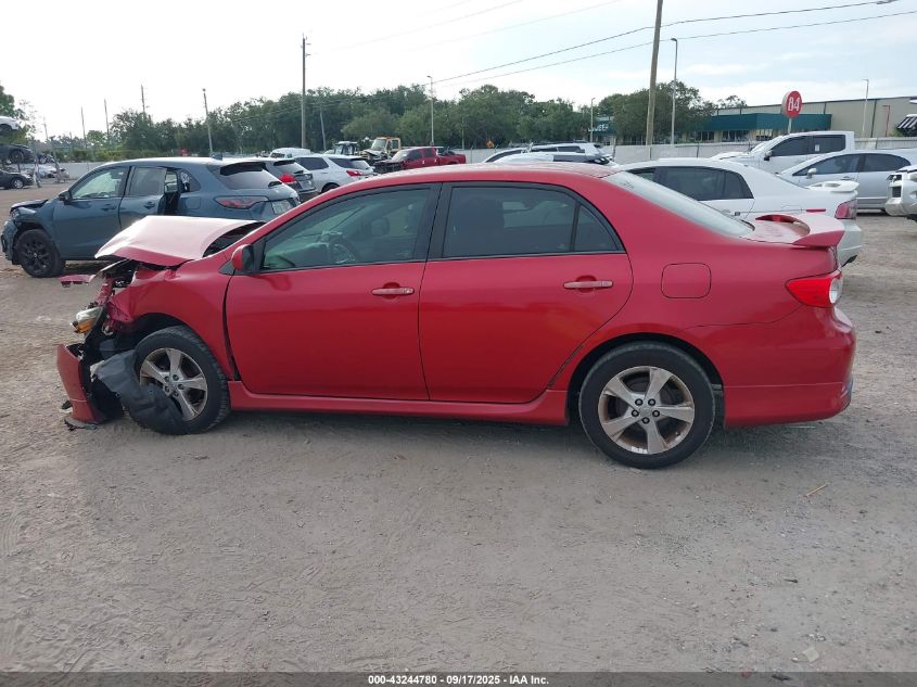 2011 Toyota Corolla S VIN: 2T1BU4EE9BC700195 Lot: 43244780