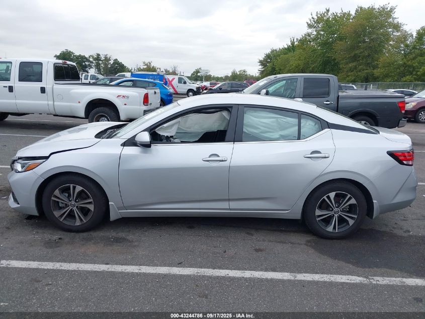 2022 Nissan Sentra Sv Xtronic Cvt VIN: 3N1AB8CV8NY300051 Lot: 43244786