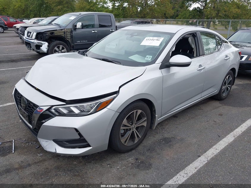 2022 Nissan Sentra Sv Xtronic Cvt