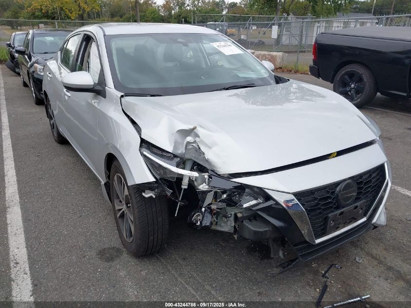 2022 Nissan Sentra Sv Xtronic Cvt VIN: 3N1AB8CV8NY300051 Lot: 43244786