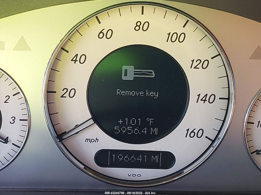 2007 Mercedes-Benz E 350 VIN: WDBUF56X37B156760 Lot: 43244798