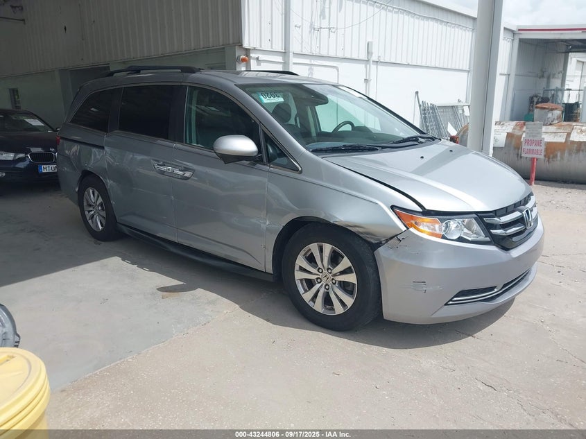 2016 HONDA ODYSSEY EX-L - 5FNRL5H61GB059154