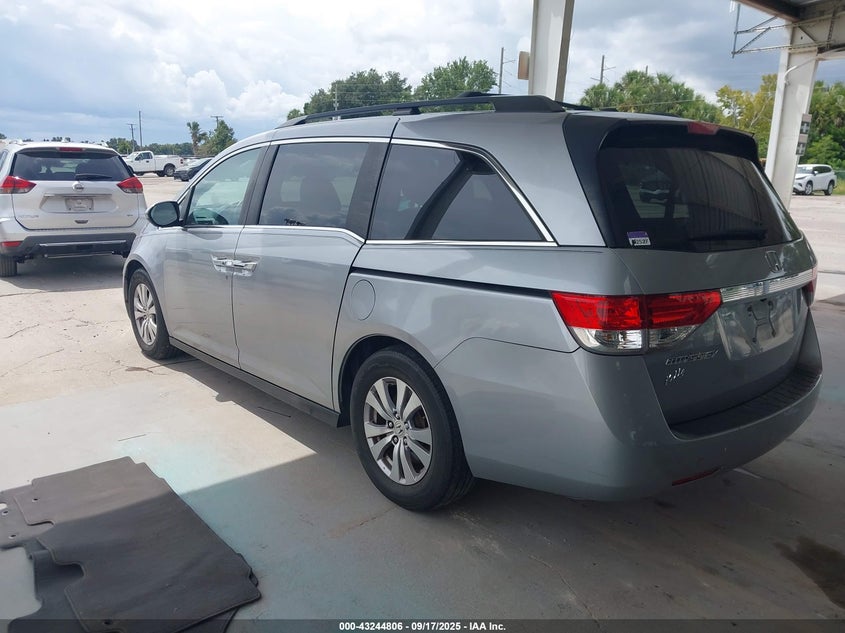 2016 HONDA ODYSSEY EX-L - 5FNRL5H61GB059154