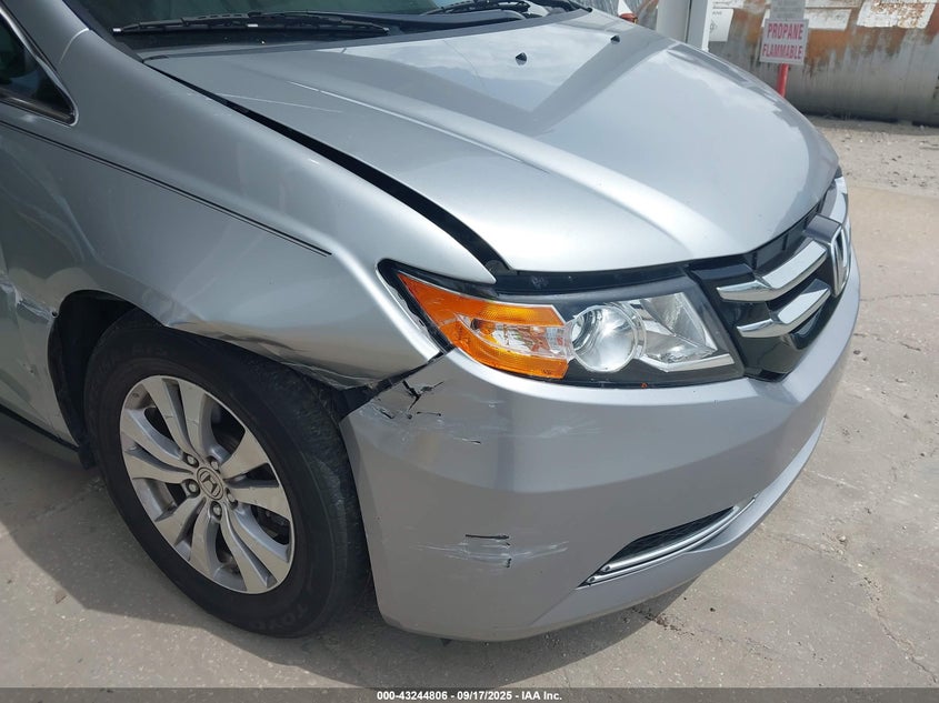 2016 HONDA ODYSSEY EX-L - 5FNRL5H61GB059154