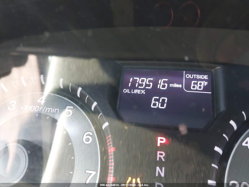 2016 HONDA ODYSSEY EX-L 5FNRL5H6XGB035631